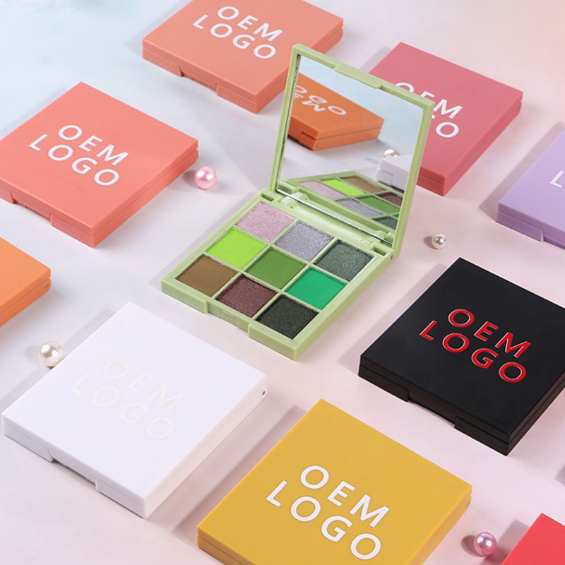 Multi-color eyeshadow palette covers Multi-color eyeshadow palette covers